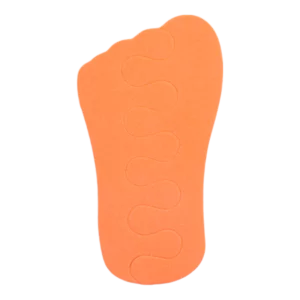 Separadedos Piecito Naranja